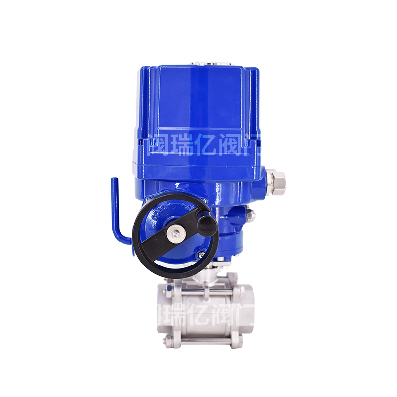 防爆電動(dòng)三片式絲口球閥 智能比例調(diào)節(jié)型 EXQ911F-16P